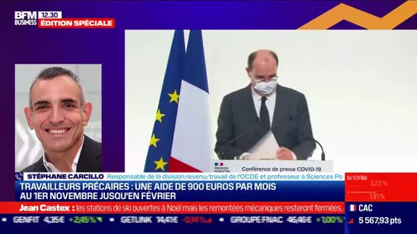 Stéphane Carcillo (Sciences Po) : Une aide de 900 euros par mois pour les travailleurs précaires