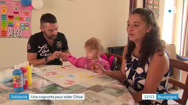 Chloé, deux ans, est atteinte d'un cancer, une cagnotte est lancée pour aider ses parents