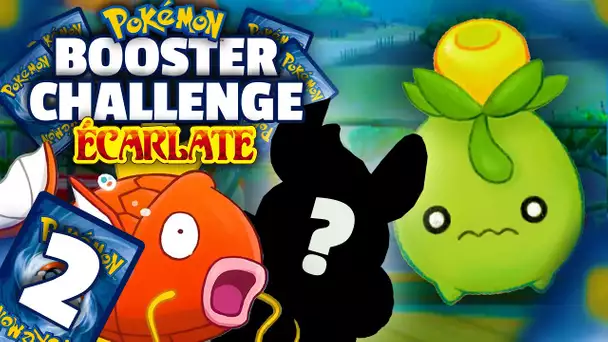 J'AI FAIT UNE ERREUR ! | BOOSTER CHALLENGE #02 | POKÉMON ÉCARLATE