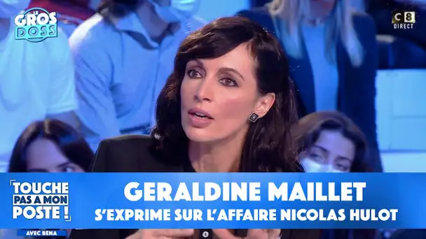 Géraldine Maillet s'exprime sur l'affaire Nicolas Hulot dans TPMP