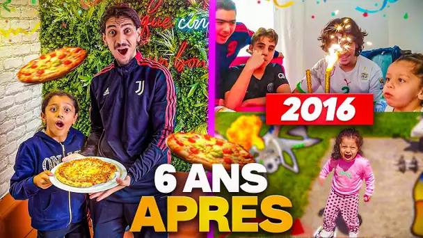 ELLE TENTE LA MÉGA PIZZA 6 ANS APRÉS ! 🍕😍 ( vous allez être choqué)