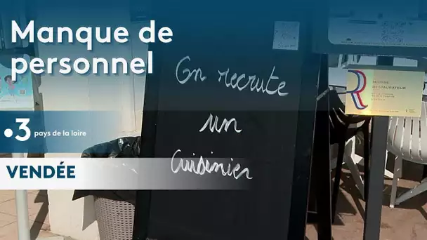 Manque de personnel sur la côte vendéenne