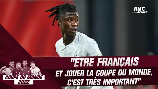 "Être Français et jouer la Coupe du monde, c'est très important" raconte Camavinga (After Foot)