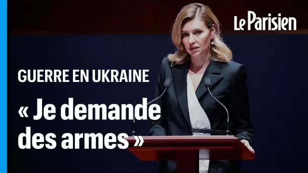 «Je demande des armes», lance l a Première dame d'Ukraine Olena Zelenska devant le Congrès américain
