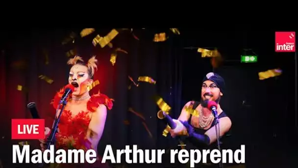 "Dancing Queen" et "Que je t'aime" : Le cabaret de Madame Arthur en live chez Popopop