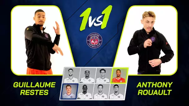 Toulouse FC 🎲 1vs1 : Le duel intense entre Guillaume RESTES et Anthony ROUAULT