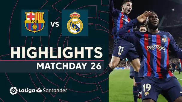 Resumen FC Barcelona vs Real Madrid (2-1)