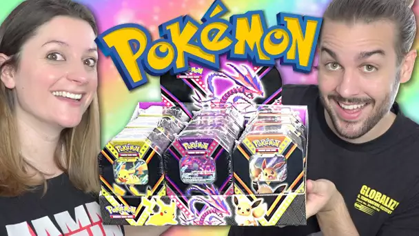 ON OUVRE TOUT UN CARTON DE POKEBOX POKEMON PIKACHU EVOLI ETHERNATOS !