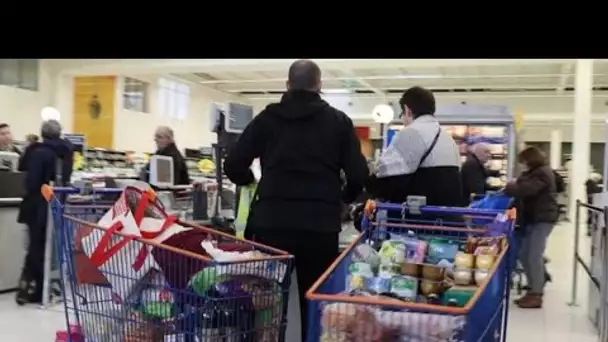 France : elle fait 1040 euros de courses au supermarché et paie 1 euro