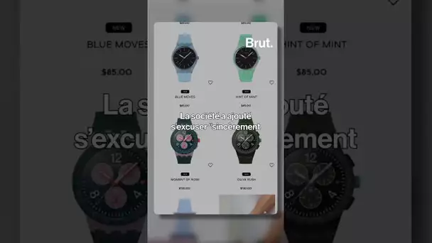 Swatch s’excuse pour une publicité jugée raciste sur les réseaux sociaux.