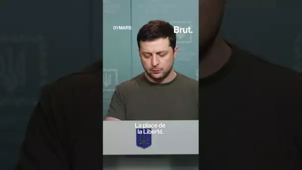 Le bombardement de Kharkiv est un "crime de guerre" selon Volodymyr Zelensky