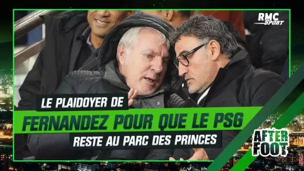 PSG : "J'aime le Parc des Princes" clame Fernandez qui milite pour que son club reste dans son stade