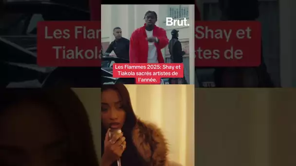 Les Flammes 2025: Shay et Tiakola sacrés artistes de l'année.