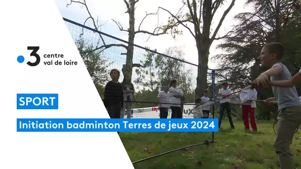Démonstration de Badminton pour les gens du voyage à la Ferté-Imbault