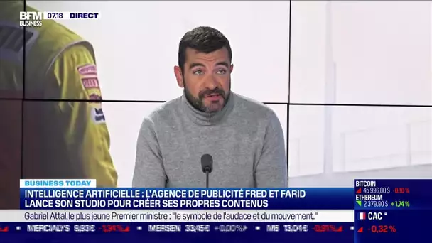 Olivier Lefebvre (Fred & Farid Paris): L'agence Fred & Farid lance son studio IA