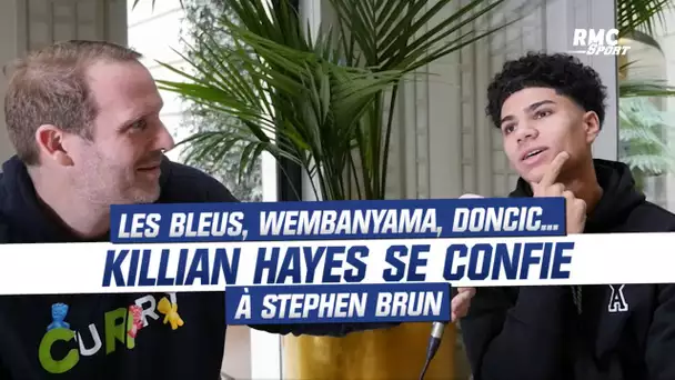 NBA Paris Game 2023 : Les Bleus, Wembanyama, Doncic... Killian Hayes se confie à Stephen Brun