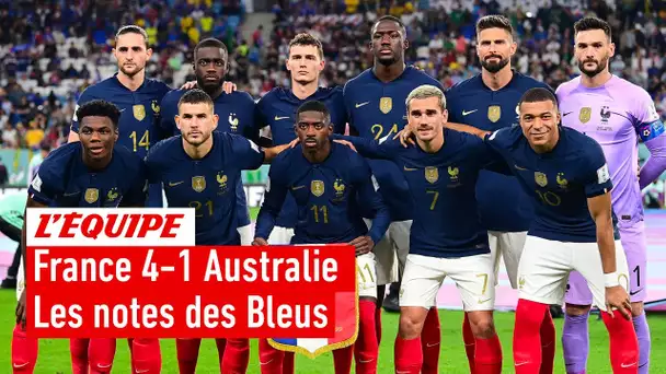 France 4-1 Australie : Les notes des Bleus