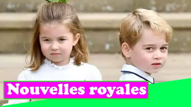 Le prince William lève le voile sur un «combat massif» entre George et Charlotte
