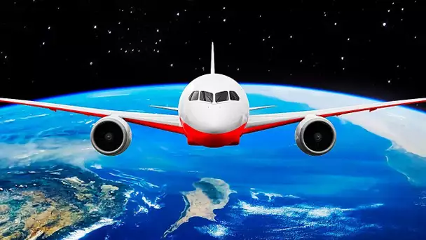 Que se passerait-il si un avion s'envolait vers l'espace ?