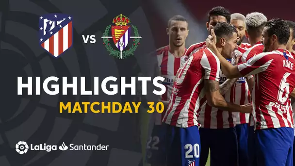 Highlights Atletico Madrid vs Real Valladolid (1-0)