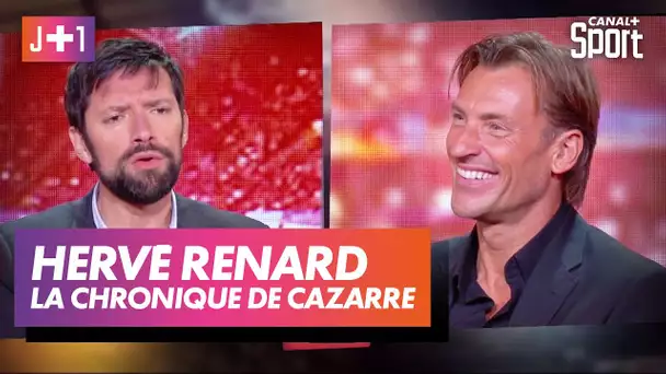 Julien Cazarre avec Hervé Renard