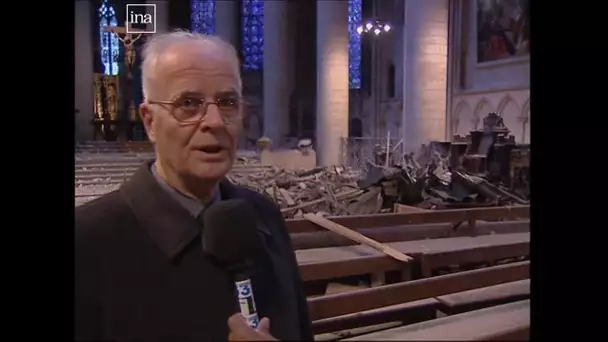 Tempête de 1999 : la cathédrale de Rouen frappée en plein choeur