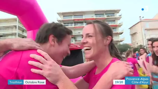 Antibes : le triathlon des roses, un événement sportif dédié à la recherche sur le cancer du sein