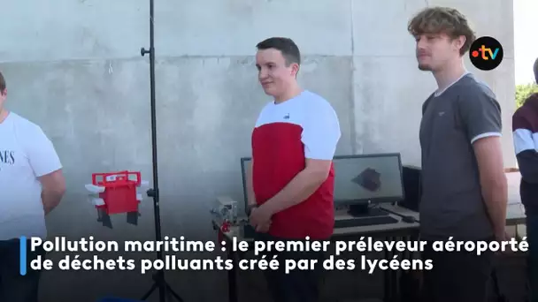 Pollution maritime : le premier préleveur aéroporté de déchets polluants
