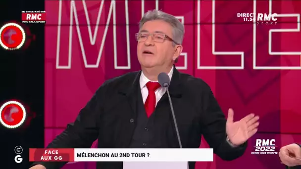 Les Grandes Gueules : "Je n'arrêterai jamais la politique" explique Jean-Luc Mélenchon