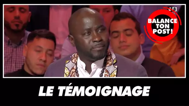 Jean Dib Ndour Français d’origine sénégalaise, propriétaire d'un café, victime de racisme