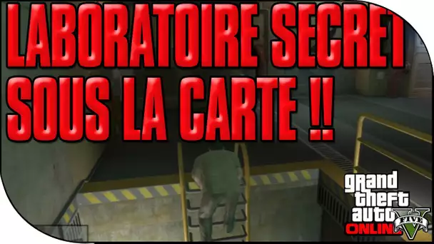 LABORATOIRE SECRET SOUS LA BASE - GTA5 ONLINE GLITCH 1.15