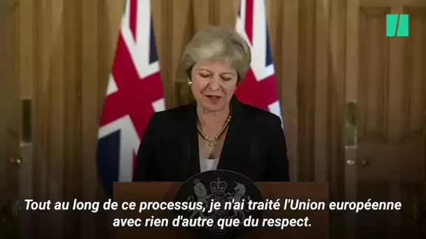 "Le Brexit "dans l'impasse", Theresa May demande le "respect" de l'Union européenne"