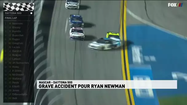 Nascar - Grave accident pour Ryan Newman