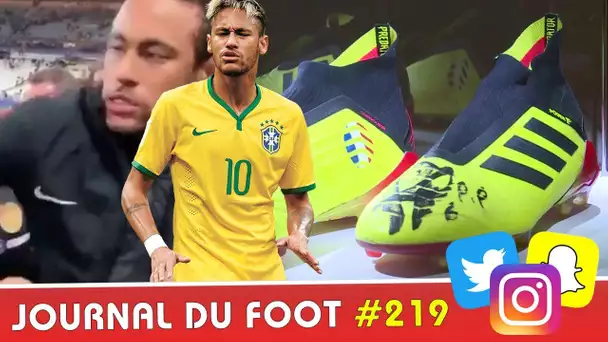 NEYMAR fracassé au Brésil, les crampons de POGBA vendus (très cher!)  aux enchères !