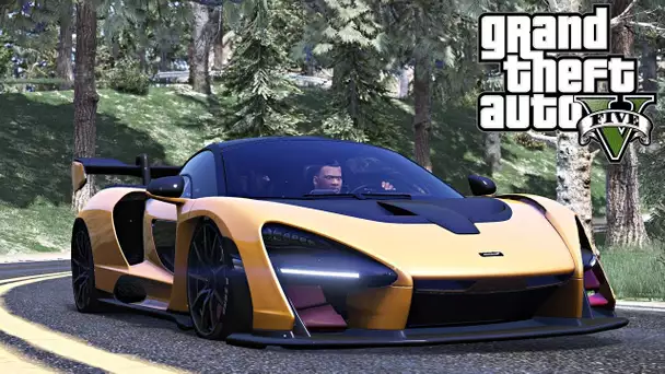 GTA 5 - ROULER A 500 + KMH DANS LA VILLE... Nouvelle Mclaren Senna !