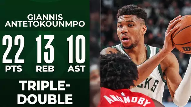 Giannis Antetokounmpo's TRIPLE-DOUBLE Performance In Bucks W! 9/9 From The Field! | March 19, 2023