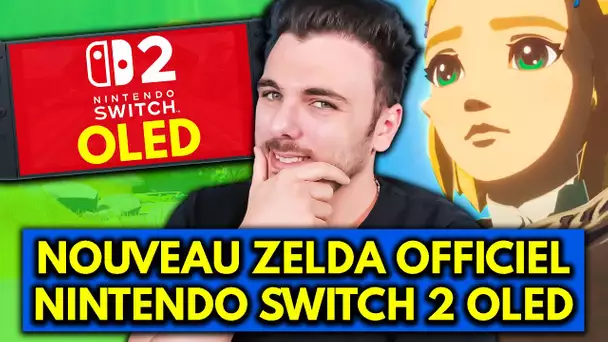 NOUVEAU ZELDA SWITCH 2 OFFICIEL !! 💥 NINTENDO SWITCH 2 OLED REPÉRÉ : LA GROSSE RUMEUR 🤯