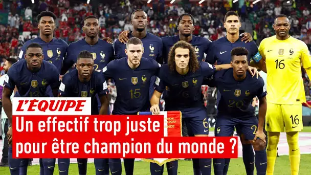 Tunisie 1-0 France : L'effectif des Bleus est-il assez qualitatif pour être champion du monde ?