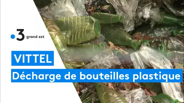 Une association de Vittel dénonce la présence d'une décharge de bouteilles plastique chez Nestlé