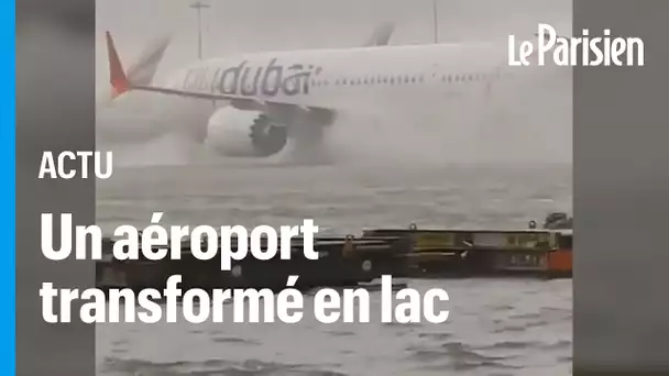 L'aéroport de Dubaï inondé après de fortes pluies