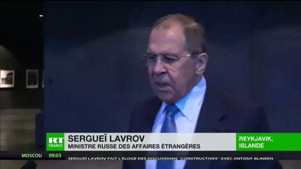 Première rencontre entre Lavrov et Blinken depuis l’élection de Biden
