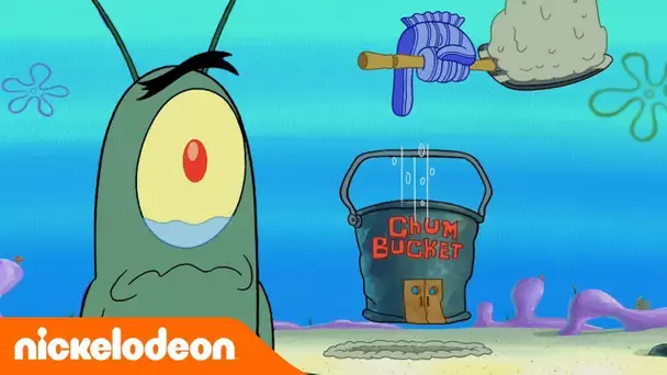Bob l'éponge | Plankton se retire | Nickelodeon France
