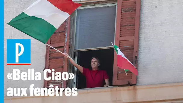 Les Italiens entonnent «Bella Ciao» depuis leurs balcons