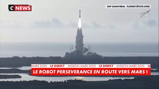 Mission Mars 2020 : revivez le décollage de la fusée Atlas V