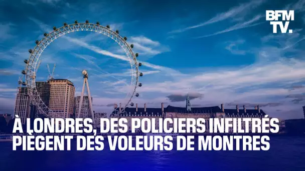 Des policiers britanniques infiltrés piègent des voleurs de montres de luxe