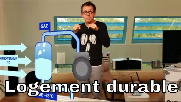 Comment réchauffe-t-on une maison avec de l'air froid ? - C'est Pas Sorcier