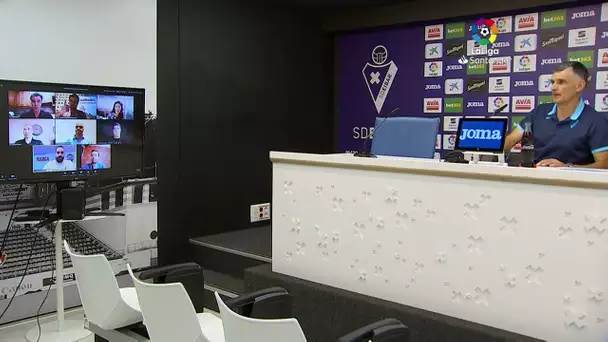 Rueda de prensa SD Eibar vs Real Valladolid CF