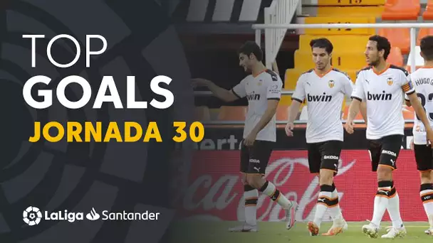 Todos los goles de la Jornada 30 de LaLiga Santander 2019/2020