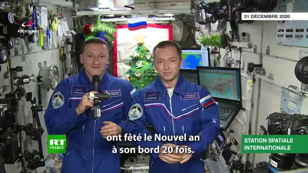 Des cosmonautes de l’ISS diffusent leurs vœux pour 2021