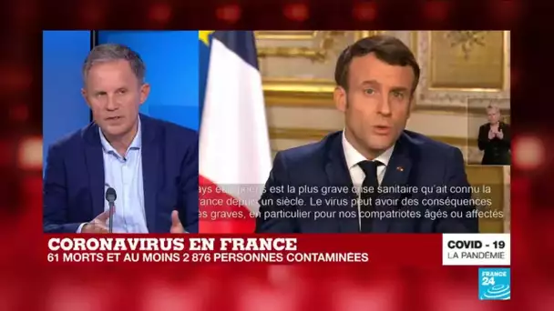 Coronavirus : le discours d'Emmanuel Macron était-il mobilisateur ?